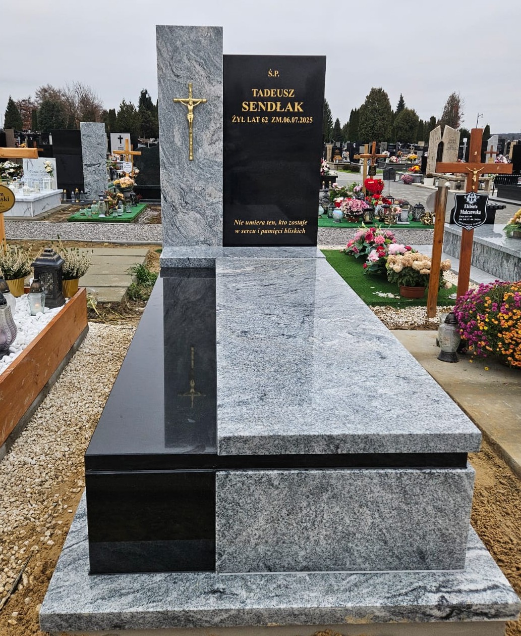 Nagrobek Pojedynczy Nowoczesny